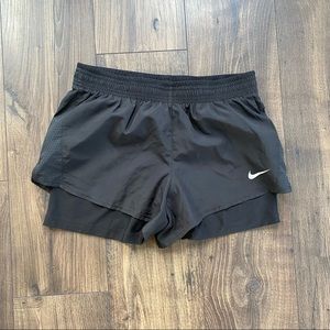 Nike Dri-Fit Shorts Built-In Compression Shorts